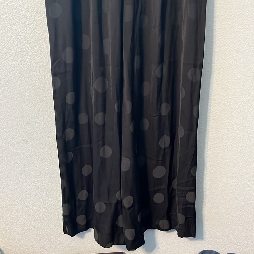 NWT MADEWELL | Wrap-Front Smock-Waist Jumpsuit in Dot Jacquard - Picture 7 of 9